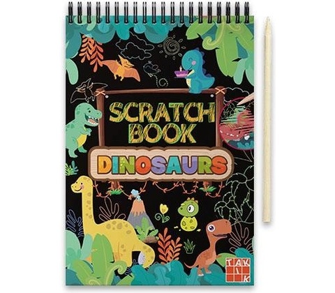 Scratch Book - Dinosaurs