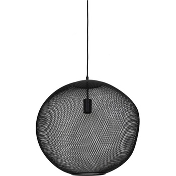 Light & Living Матово-черно висящо осветително тяло с метален абажур ø 50 cm Reilley - Light & Living (2925212)