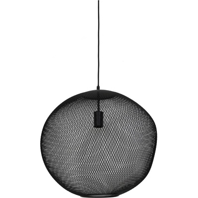 Light & Living Матово-черно висящо осветително тяло с метален абажур ø 50 cm Reilley - Light & Living (2925212)
