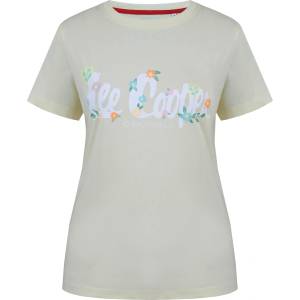 Lee Cooper Дамска тениска Lee Cooper LeeCooper Classic T Shirt Ladies - Lemon