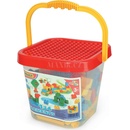 Wader 41340 Mini Blocks Velký kbelík s kostkami