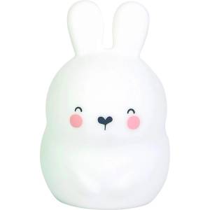 Saro Силиконова нощна лампа Saro Baby - Little Bunny, White (37481) - ozone