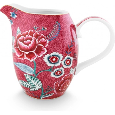 Pip Studio Flower Festival džbán růžový 950 ml