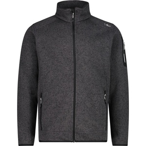 CMP Мъжко поларено яке CMP Jacket Jacquard Knitted 3H60747N Fleece jacket - Nero / Glacier - размер 58 (EU) (005-5003-0417)