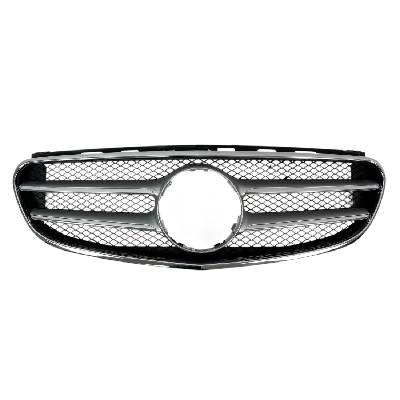 Решетка Mercedes E-Class W212 (2013-2016) AMG - хром (2128850822SL)