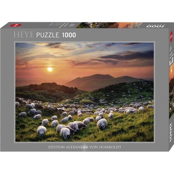 Image 1 of Heye - Puzzle Humboldt: Sheep and Volcanoes - 1 000 piese