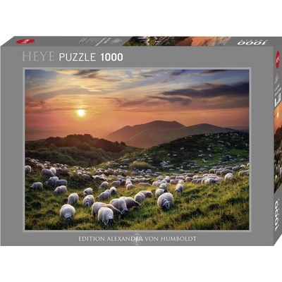 Heye - Puzzle Humboldt: Sheep and Volcanoes - 1 000 piese