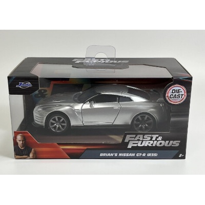 Jada Nissan Brian's Gt-r r34 1999 Fast & Furious Vi 2012 Matt Silver 1:32