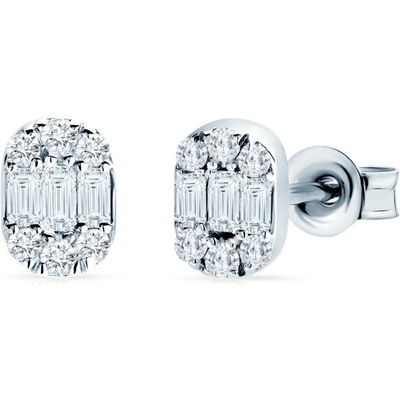 SAVICKI Náušnice biele zlato, diamanty SAVMAYK1000101560
