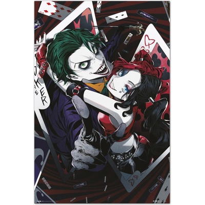 NNM постер dc КОМИКСИ - harley quinn - y joker anime - gpe5595
