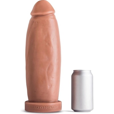Mr. Hankey’s Toys Boss Hogg XXL prémiové silikónové dildo s Vac-U-Lock 35,5 x 7,9–11,2 cm