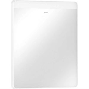 Hansgrohe Xarita Lite Q - Огледало със LED осветление, 70x60 см, матово бяло 54957700 (54957700)