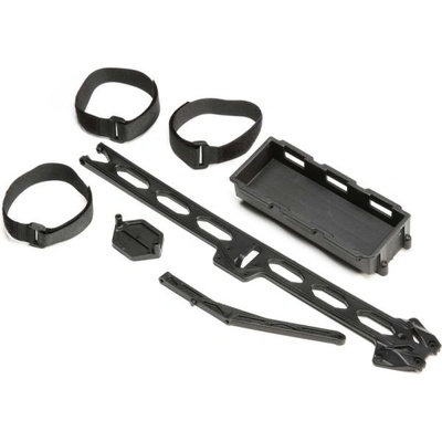 Losi Горна плоча на шасито, държач за батерии: Lasernut U4