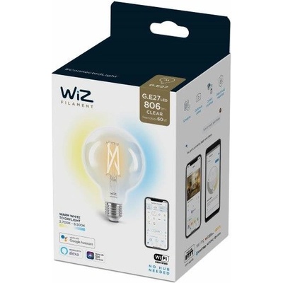 WiZ 871869978669401 LED EEK2021 E A G E27 7 W = 60 W ovládání přes mobilní aplikaci 1 ks