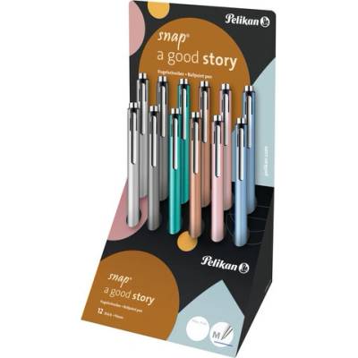 Pelikan K10 mix Snap Metalic 12 kusů