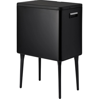 Excellent Houseware Odpadkový koš s dotykovým otevíráním 35 l matná černá KO-C88000050
