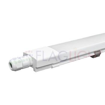 LED slim линейно осветително тяло 1.2m, IK08, 36W, 220-240V AC, IP65 (1455)