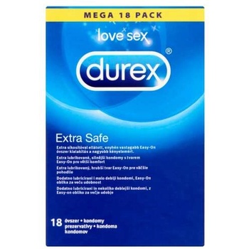 Image 1 of Durex Extra Safe Condom 18pcs (5052197056259)