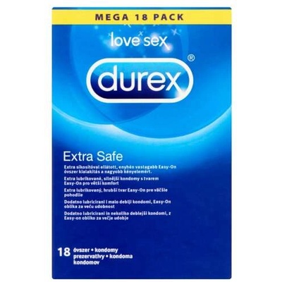 Durex Extra Safe Condom 18pcs (5052197056259)