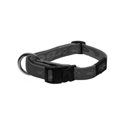 Rogz Alpinist Collar Large - Нашийник за кучета 20мм/-34-56 см. платинум сив