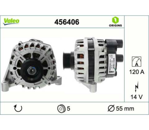 generátor VALEO 456406