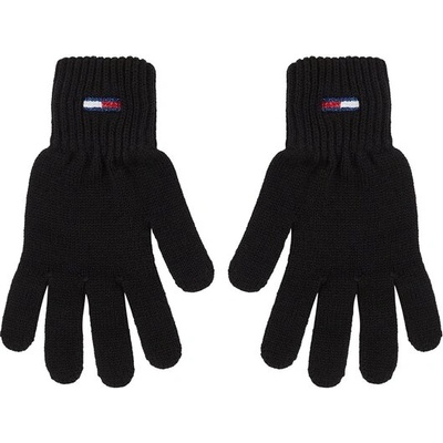 Tommy Jeans Дамски ръкавици Tommy Jeans Tjw Flag Gloves AW0AW15480 Black BDS (Tjw Flag Gloves AW0AW15480)