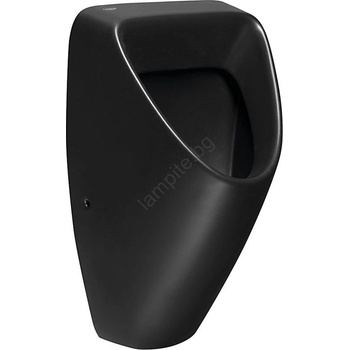 Bruckner - Писоар SCHWARN, заден вход за вода, заден отвод, с вградено промивно устройство, 6V DC, черен (SETSH0302)