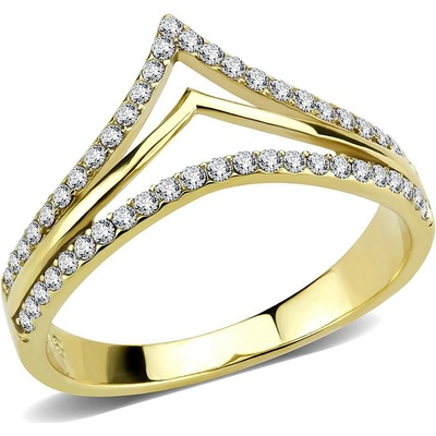 Mabell Dámský prsten z chirurgické oceli KATHLEEN CZ221DA250 9C45