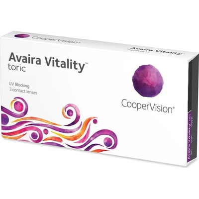 Cooper Vision Avaira Vitality Toric 3 šošovky