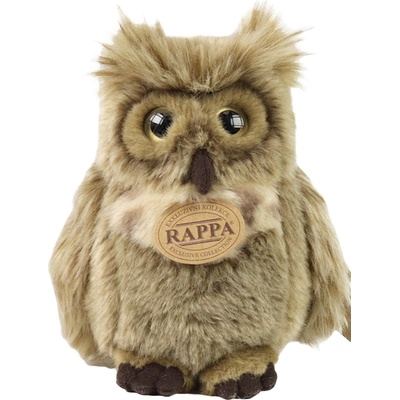 Rappa Плюшена играчка Rappa Еко приятели - Евразийски бухал, 17 cm (209954)