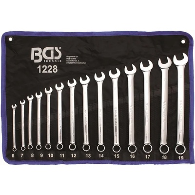 BGS technic Комплект дълги звездогаечни ключове 6-19; bgs technic, 1228