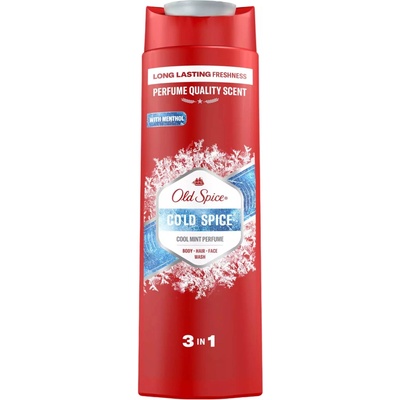 Old Spice Cold Spice Body, Hair, Face Wash Sprchový gel 400 ml