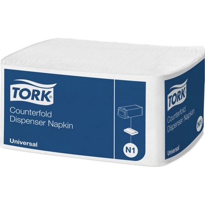 Tork 10935 bílé Counterfold ubrousky N1 karton 24x300ks