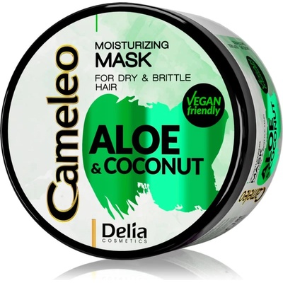 Delia Cosmetics Cameleo Aloe & Coconut хидратираща маска за суха и крехка 200ml