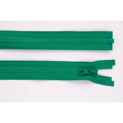 de-park Zip YKK - 85cm - dělitelný - tmavá smaragdová - 626