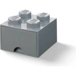 LEGO® Детска тъмносива кутия за съхранение с чекмедже - lego® (40051754)