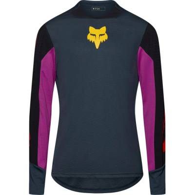 Fox Racing Defend LS Jersey Creation Galaxy Blue