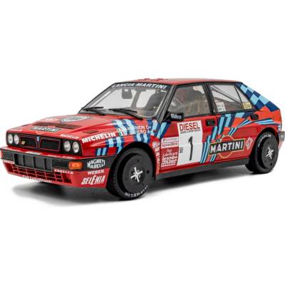 Solido Lancia Delta Integrale 16V 1 Biasion/Siviero vítězové Rally Sanremo 1989 1:18