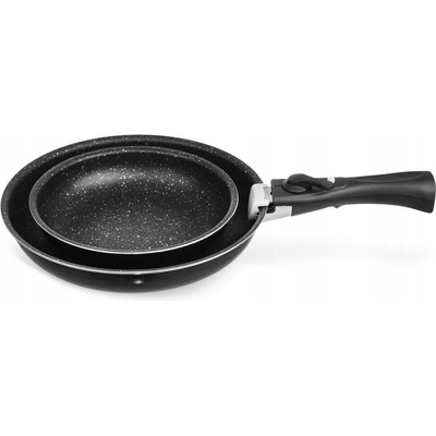 Orion 2x GRANITOVÁ pánev sada 20+26 cm odnímatelná rukojeť