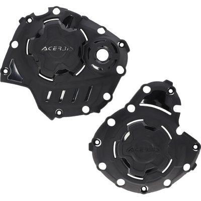 ACERBIS kryty motoru (kryt víka/ krytu spojky i alternátoru) X-POWER ROYAL ENFIELD HIMALAYAN 450 24-26, GUERRILLA 450 25 barva černá