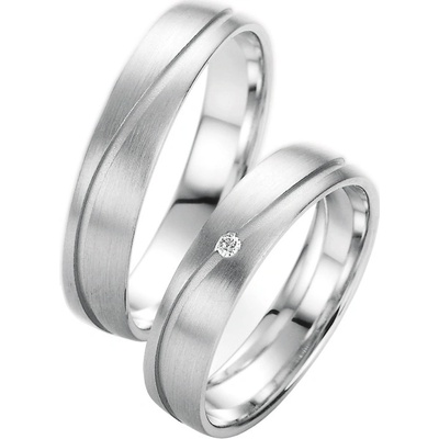 SP-10070 Snubní prsteny s diamantem
