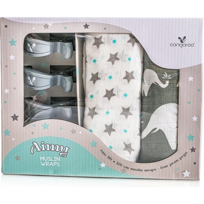 Cangaroo Комплект муселинови пелени Aimy