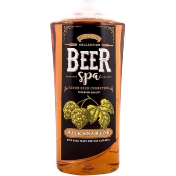Bohemia Gifts Beer Spa pivní vlasový šampons extrakty pivních kvasnic a chmele 250 ml