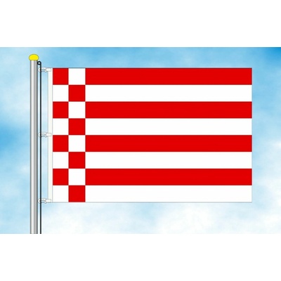 LIBEA, s.r.o. Brémy vlajka Rozměr: 40×60 cm, Uchycení: Karabiny na stožár