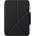 PITAKA MagEZ Folio 2 Case - магнитен полиуретанов кейс с поставка за iPad mini 7 (2024), iPad mini 6 (2021) (черен)
