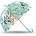 Kidslicensing Чадър Kids Licensing - Bluey (BY00014)