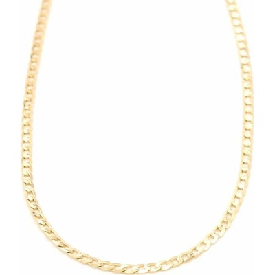 B&B Goldinvestic Zlatý řetízek zdobený proužky N6432-585/1000 – Zboží Mobilmania