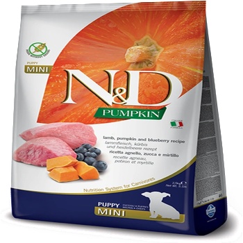 N&D N& D GF Pumpkin Lamb& Blueberry puppy mini - 0.8кг