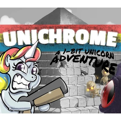 Unichrome: A 1-Bit Unicorn Adventure
