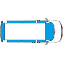 CARBEST Vnútorná termoclona pre VW ID BUZZ kompletná sada KR